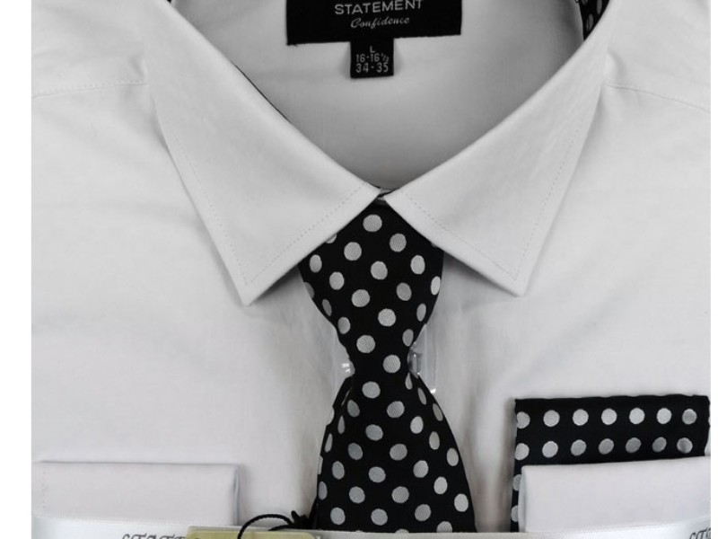 SHIRT TIE HANKIE SET