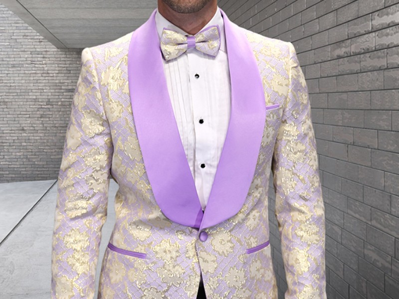 FANCY JACKET-MATCHING BOW